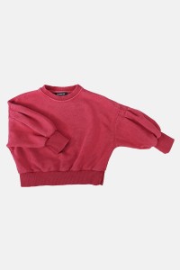 Bluza WASHED PINK BALLOON SWEATSHIRT