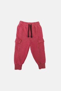 Spodnie WASHED PINK CARGO PANTS
