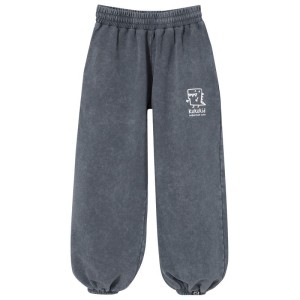 Spodnie Baggy Pants GRAY WITH LOGO