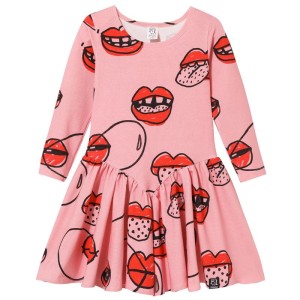 Sukienka Balerina Dress PINK LIPS
