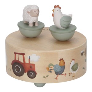 Tańcząca pozytywka Little Farm FSC 12 m+ Little Dutch LD7165