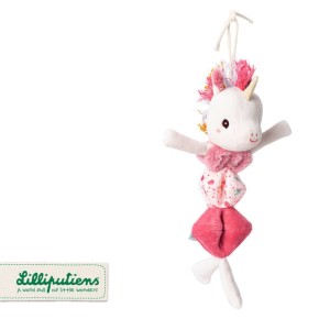 Zawieszka wibrująca Jednorożec Lena 6 m+ Lilliputiens 83558