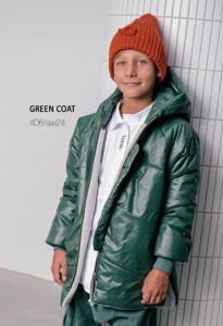 Kurtka ocieplana 406 GREEN COAT