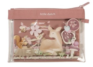 Zestaw artykułów papierniczych Fairy Garden 3 lata+ Little Dutch 126091
