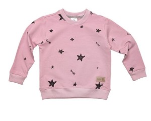 Bluza Sweatshirt PINK STARS