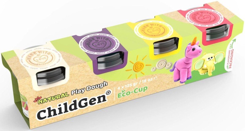 ChildGen-Naturalna-ciastolina-w-eko-kubkach-zestaw-4-kolorow-bialy-rozowy-fioletowy-zolty-polkabubu-1.jpg