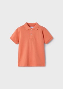 Koszulka polo dla chłopca Dark peach Mayoral 25-00150-015