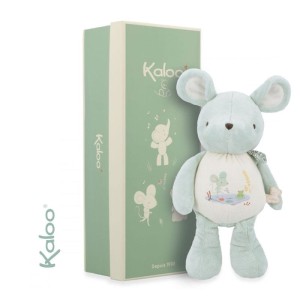 Przytulanka z dzwoneczkiem Myszka 28 cm w pudełku 0 m+ kolekcja Petites Chansons Kaloo K210008