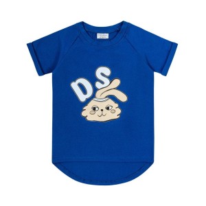 T-Shirt KRÓLIK GRANATOWY