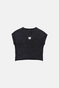 Koszulka VINTAGE BLACK SLEEVELESS TSHIRT