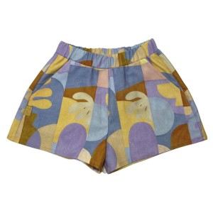 Szorty 043-25 SHORTS ARTIST PATTERN - COLD SHADES