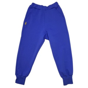 Spodnie 048-25 TROUSERS BASIC - CORNFLOWER