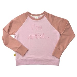 Bluza 053-25 I'M ARTIST- SWEATSHIRT - PINK POWDER