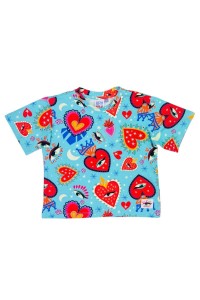 T-shirt Holiday DISCO LOVE AQUA