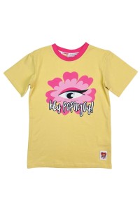 T-shirt Long RETRO YELLOW