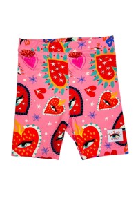 Szorty kolarki Biker DISCO LOVE PINK