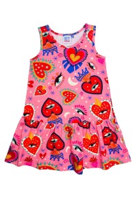 Sukienka Summer Dress DISCO LOVE PINK