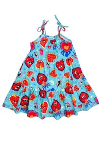 Sukienka Spin Dress DISCO LOVE AQUA