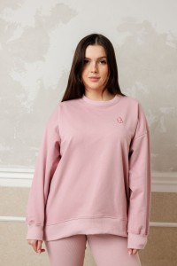 Bluza damska OVER light pink