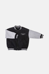 Kurtka GREY BASEBALL JACKET