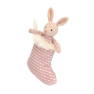 Króliczek w Lśniącej Skarpecie 20 cm 0 m+ Jellycat SHIM4SB