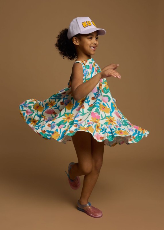 kukukid-ubrania-bow dress beige flowers 1-polkabubu.jpg