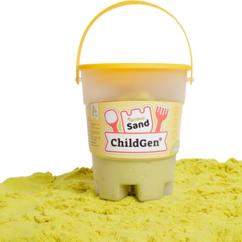 ChildGen-Piasek-kinetyczny-z-foremka-100-naturalny-500g-kolor-ZOLTY-zapach-brzoskwiniowy-polkabubu-4.jpg