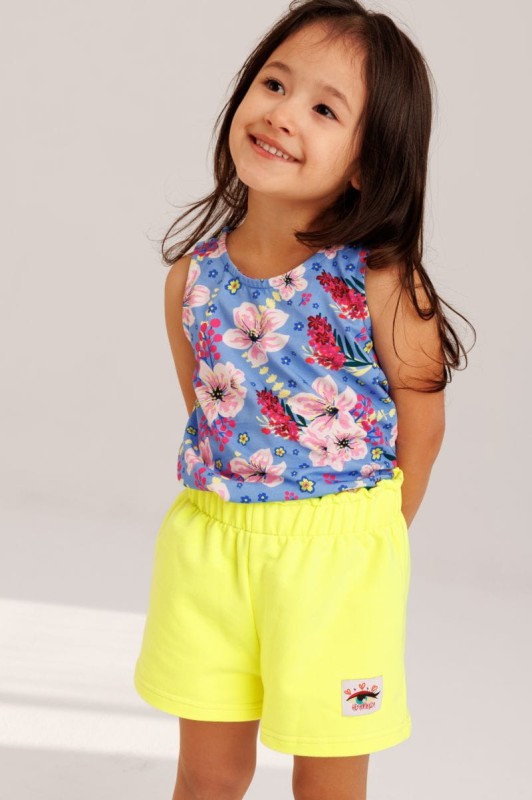 Letnie szorty dla dziewczynek Malisa Shorts NEON