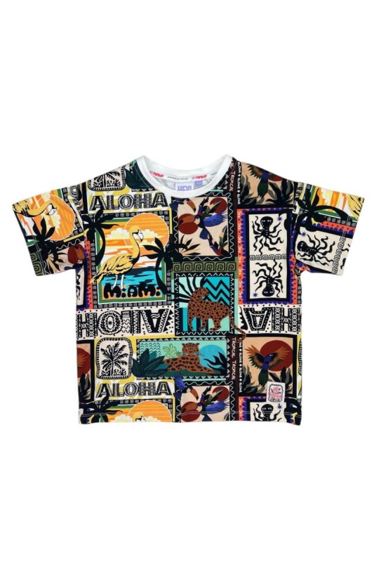 T-Shirt Hedwi PATCHWORK dla dzieci – kolorowy patchworkowy design