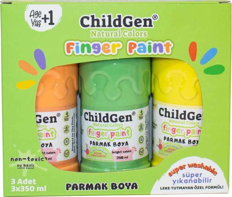 Neonowe farby ChildGen bezpieczne dla dzieci