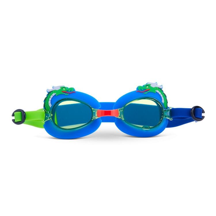 Zielone okulary pływackie dla dzieci 3+ z ochroną UV i anti-fog