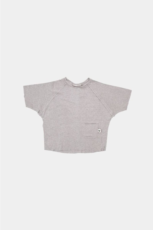 Koszulka dziecięca beżowa KNIT BEIGE TEE marki booso