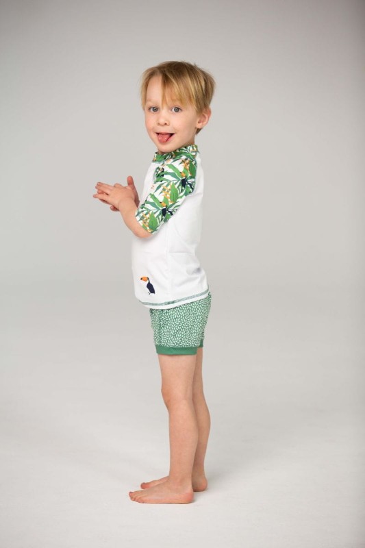 T-shirt unisex z krótkim rękawem UV UPF50+ Toucan Ducksday 9.jpg