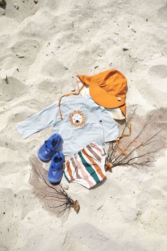 Odzież ochronna przed UV dla niemowląt Splash & Fun Lew powder blue