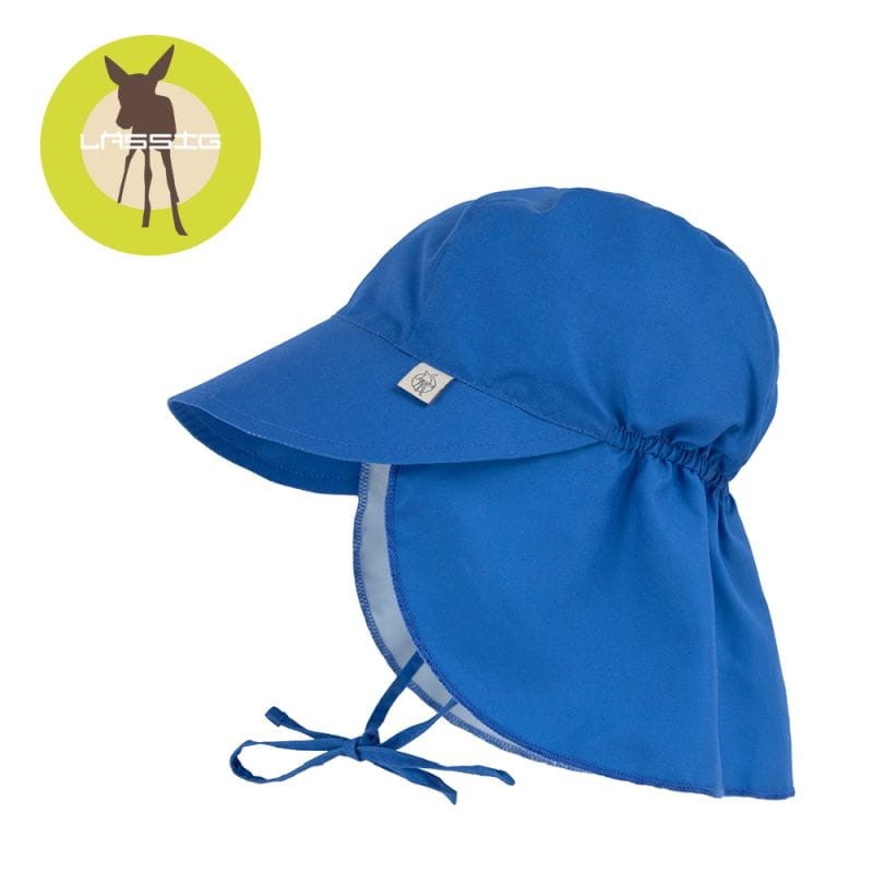 Czapka przeciwsłoneczna UV80 Splash & Fun blue Lassig