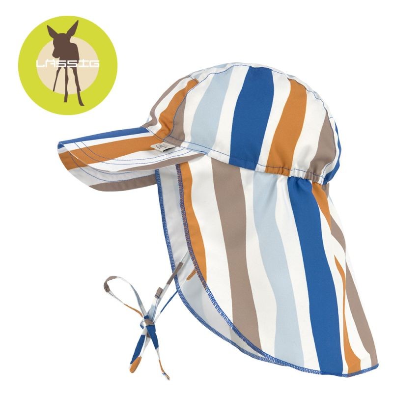 Czapka przeciwsłoneczna Lassig UV80 Splash & Fun – widok z przodu