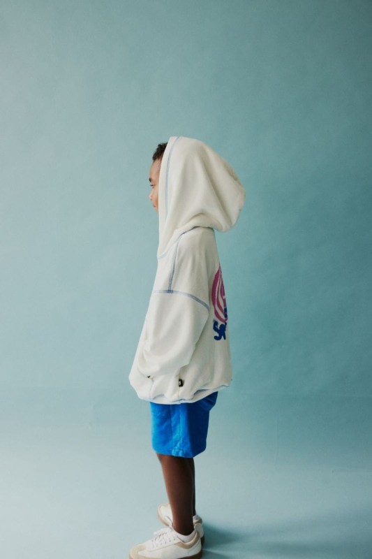 Bluza z kapturem Minikid dla chłopca lub dziewczynki – model SMILE ON HOODIE