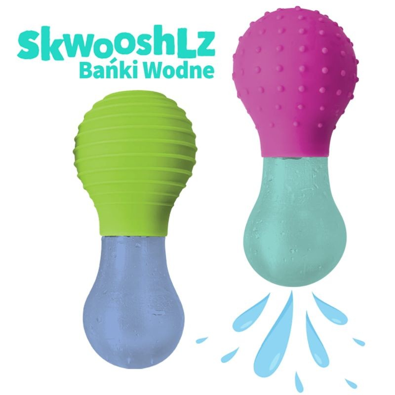 Bańki wodne Skwooshlz Mobi do kąpieli dla dzieci