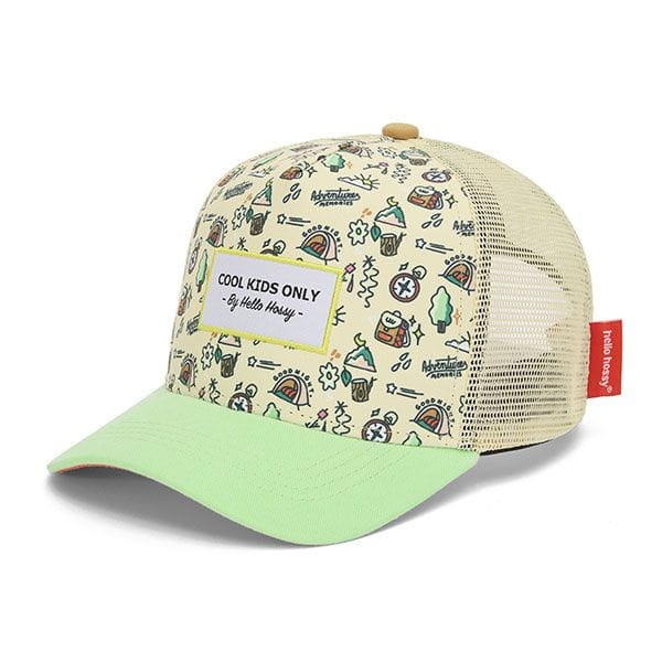 Czapka z daszkiem Adventure Hello Hossy dla dzieci – ekologiczna i stylowa