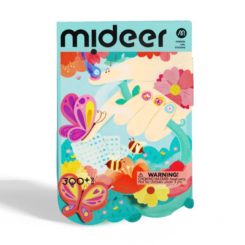 Naklejki na paznokcie Spotkanie w ogrodzie Mideer MD1533