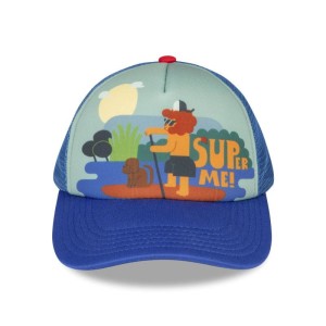 Czapka dziecięca z daszkiem Super Me Blue Small Kids Cap DASHKI Cool Caps