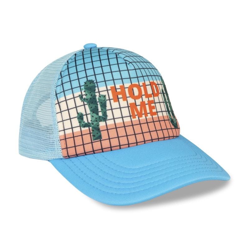 Autorska grafika na czapce dziecięcej Hold Me Small Kids Cap DASHKI – unikalny design polskich ilustratorów