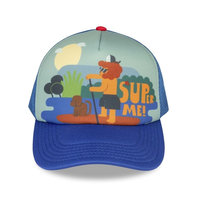 Czapka młodzieżowa z daszkiem Dashki Super Me Blue