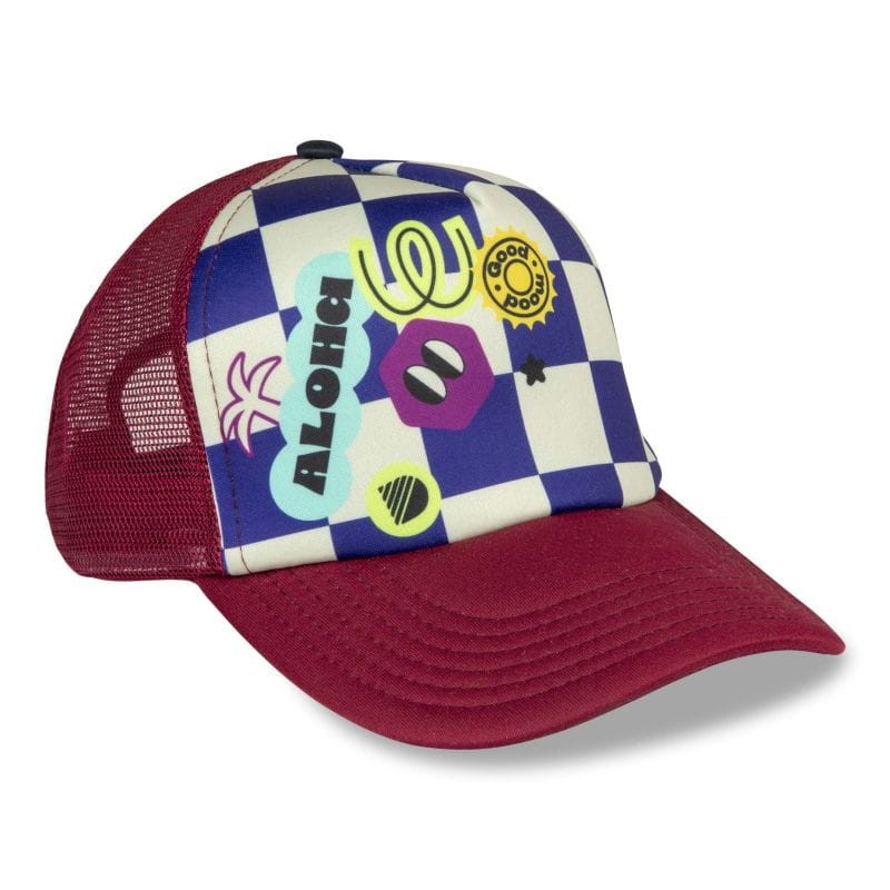 Czapka z daszkiem dla dorosłych Dashki Cool Caps Chessboard