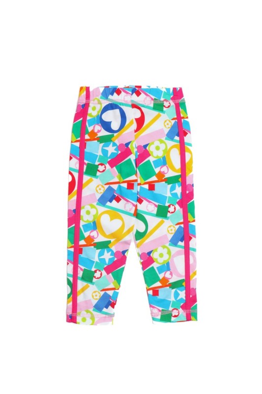 legginsy dziewczęce Lisbon Agatha Ruiz de la Prada – kolorowe legginsy bawełniane