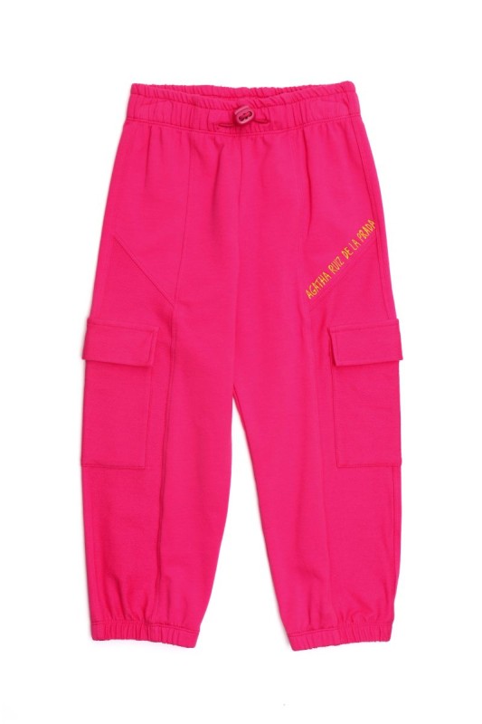 spodnie dziewczęce cargo fuksja Agatha Ruiz de la Prada – wygodne i stylowe