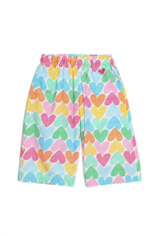 spodnie dziewczęce Agatha Ruiz de la Prada – kolorowe paskowane serca