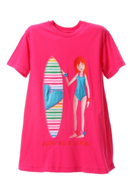 sukienka dziewczęca Agatha Ruiz de la Prada Malibu Fucshia