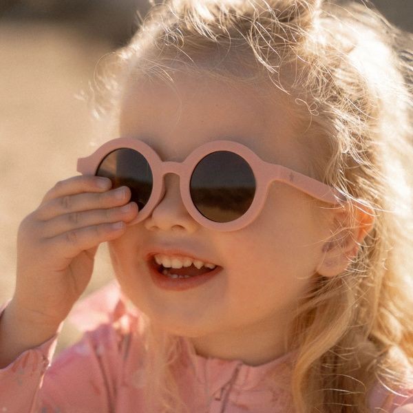 Stylowe dziecięce okulary przeciwsłoneczne w kolorze Soft Pink