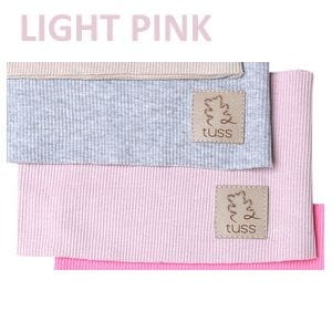 Opaska prążek RIB band LIGHT PINK